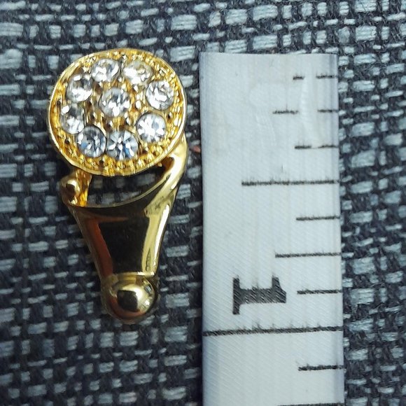 Park Lane Gold Tone and Crystal Earrings - Picture 6 of 7